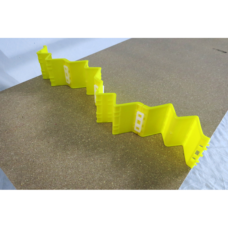 樹脂製輪木（プラスチック製リンギ）105×610×H100　パーティクルボード画像